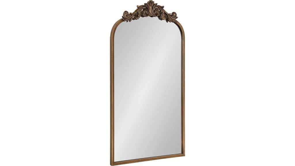 glamorous traditional wall mirror