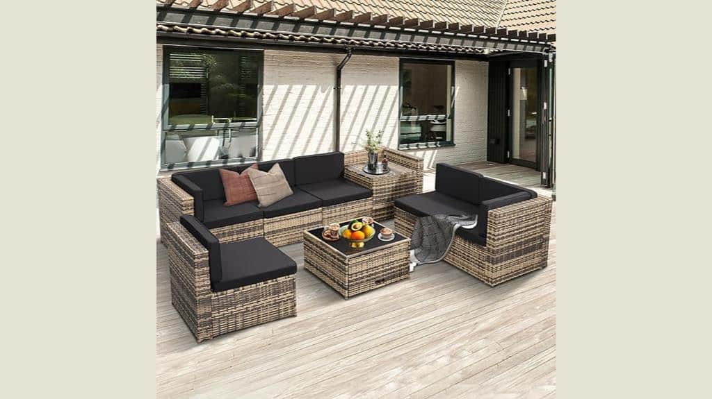 high quality rattan furniture set