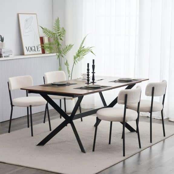 positive review of awqm dining chairs