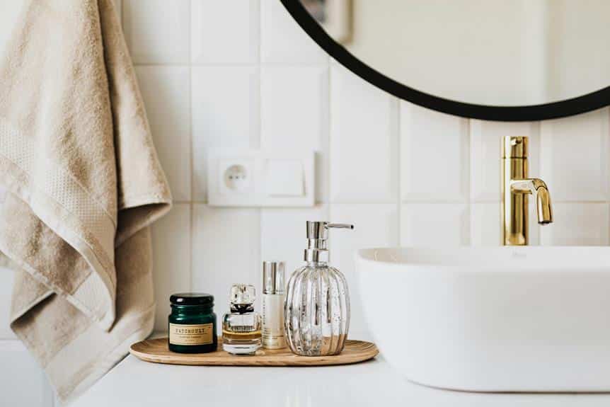 retro inspired bathroom decor ideas