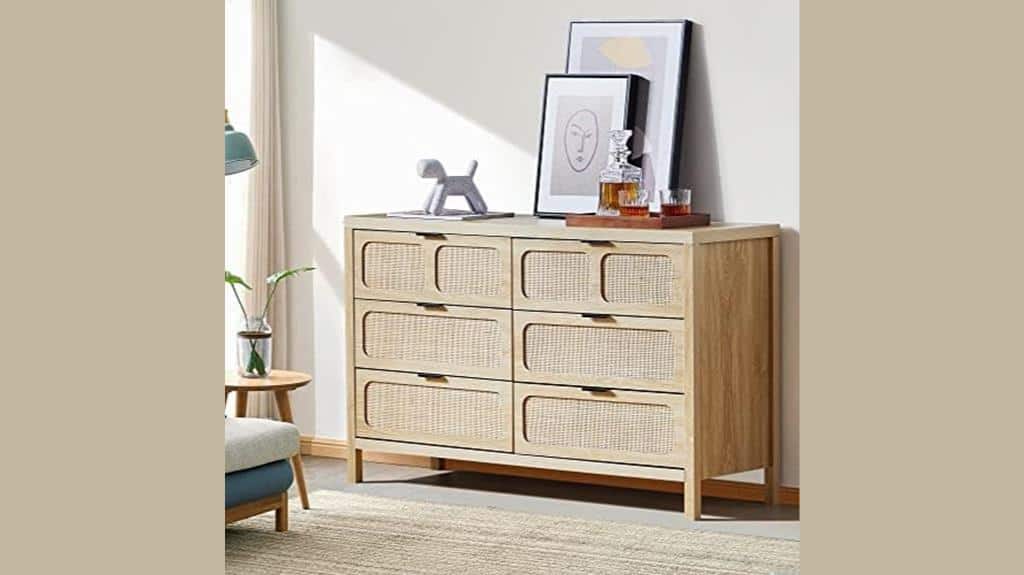 stylish and functional dresser