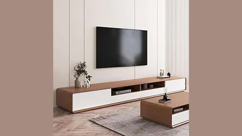 stylish and functional tv stand