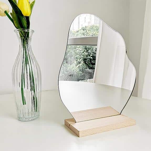 stylish cloud shaped mirror review