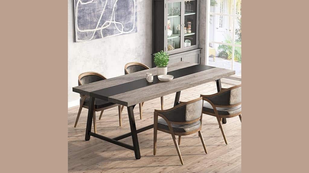 tribesigns dining table review stylish and sturdy