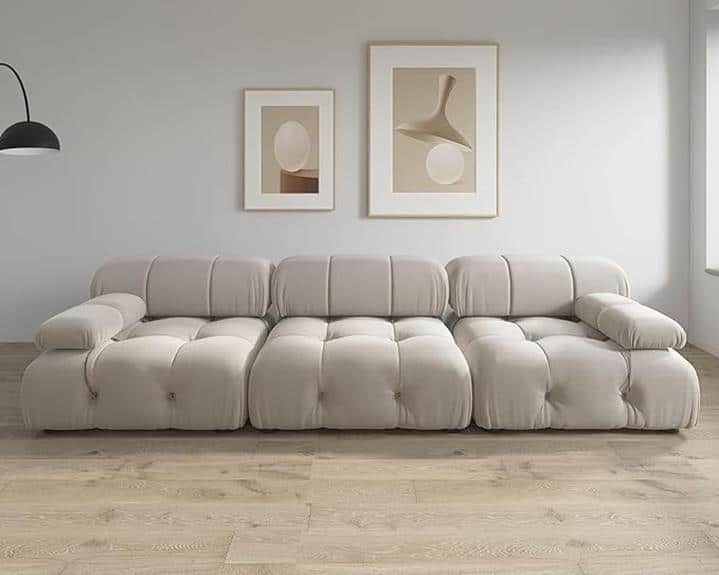 versatile and comfortable sectional