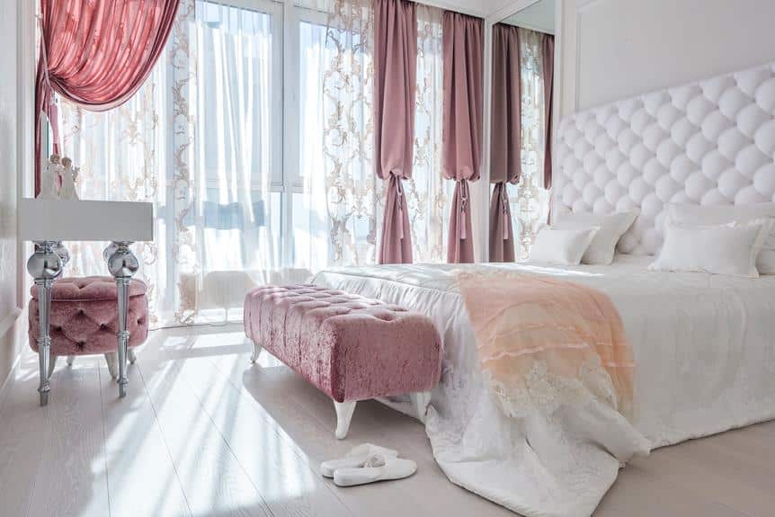 vintage inspired bedroom transformation